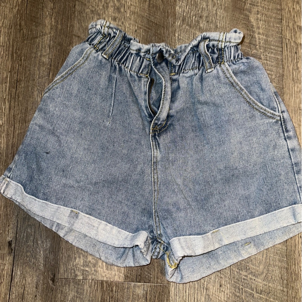 Source Unknown Blue Denim Women's Shorts